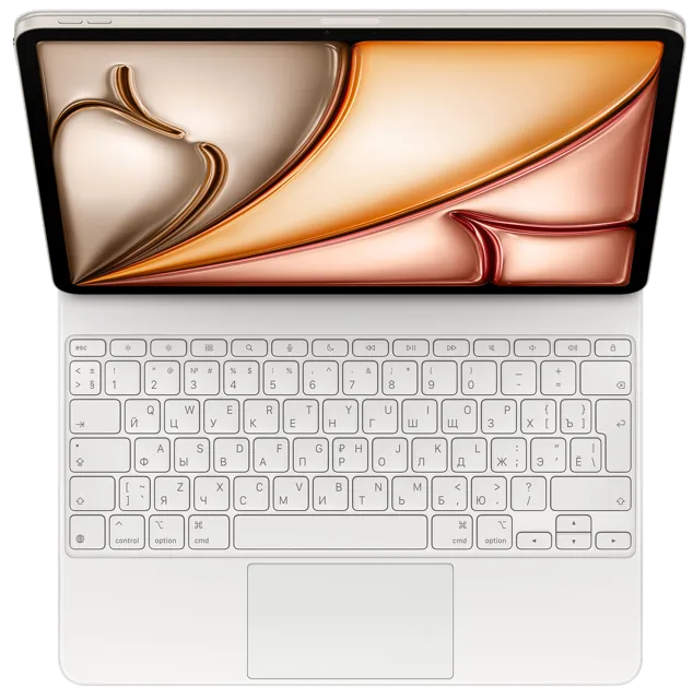 Чехол-клавиатура Magic Keyboard iPad Air 13" (M2, M3, 4-е поколение, 5-е поколение), Белый