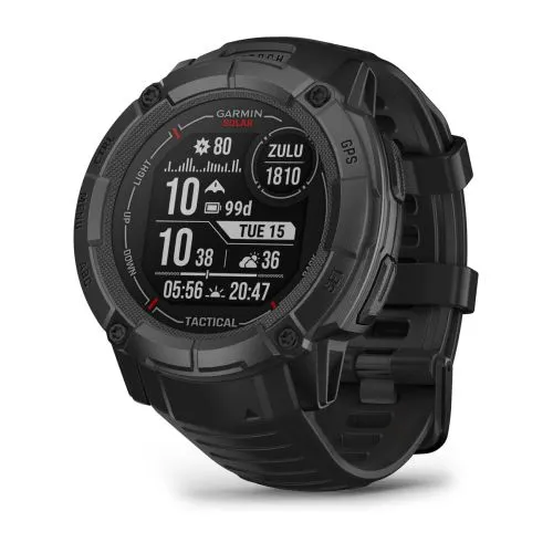Смарт-часы Garmin INSTINCT 2X Solar Tactical Edition, черный