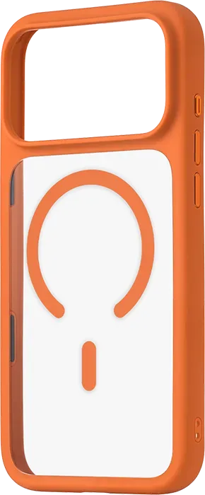Чехол защитный uBear Shade Case для iPhone 17 Pro, MagSafe, оранжевый