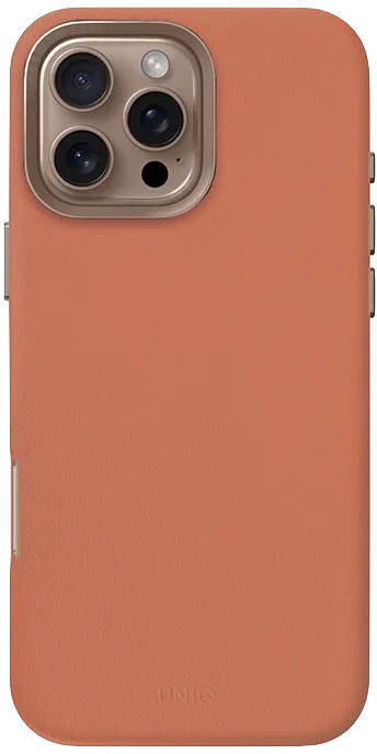 Чехол Uniq для iPhone 16 Pro Lyden, терракотовый (MagSafe)