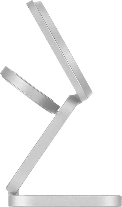 Беспроводное зарядное устройство uBear Balance Slim 3в1, серебристый