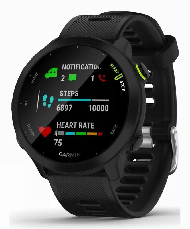 Смарт-часы Garmin FORERUNNER® 55 черные