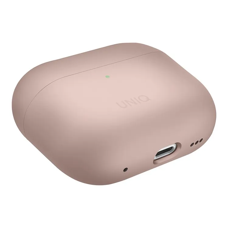Чехол Uniq для Airpods Pro 2 LINO Liquid silicone Pink