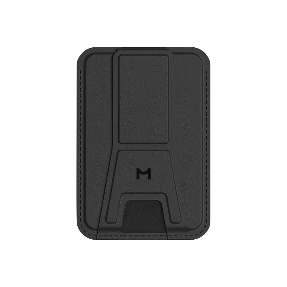 Кошелек-кардхолдер Magssory Duo c подставкой и магнитами, совместимый с MagSafe, тёмная ночь