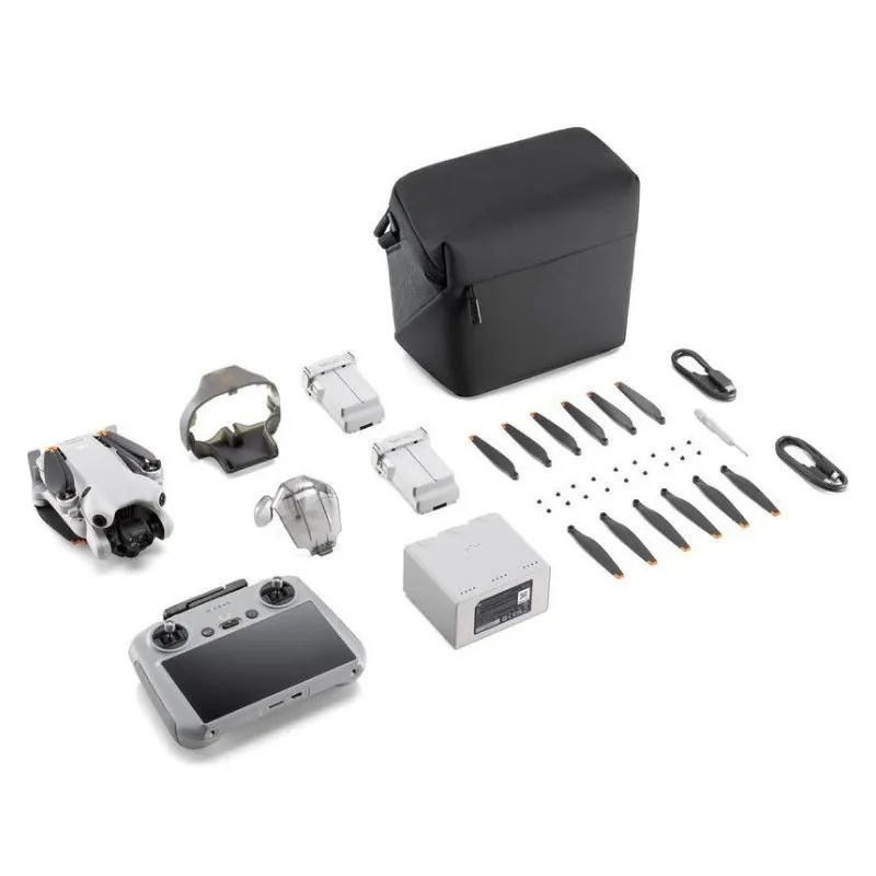 Квадрокоптер DJI Mini 4 Pro Fly More Combo Plus (RC2)