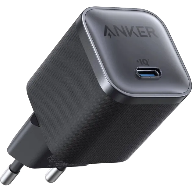 Сетевое зарядное устройство Anker Nano Charger 45W, чёрный