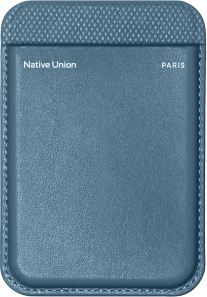 (RE)CLASSIC CARD WALLET NAVY, чехол для пластиковых карт Native Union, цвет: синий