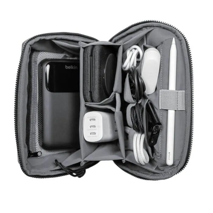 Органайзер для хранения электроники и аксессуаров Belkin Tech Travel Organiser Accessories Bag, чёрный