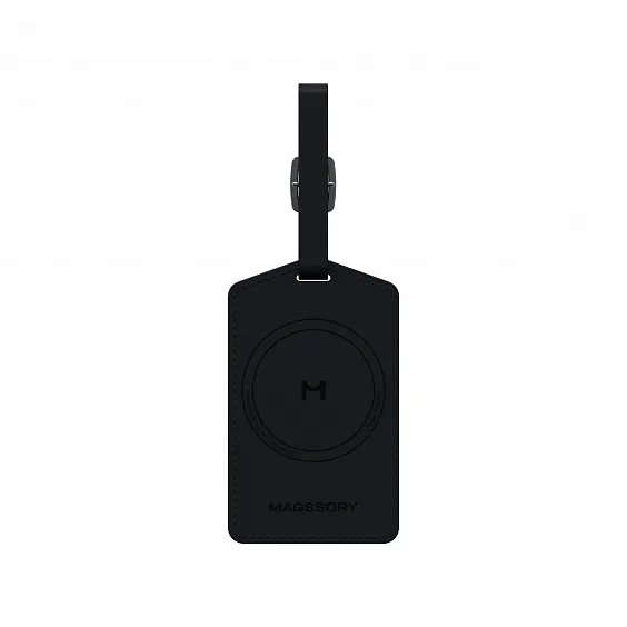 Багажная бирка Magssory Ultima Geo Luggage Tag, с поддержкой Find My, тёмная ночь