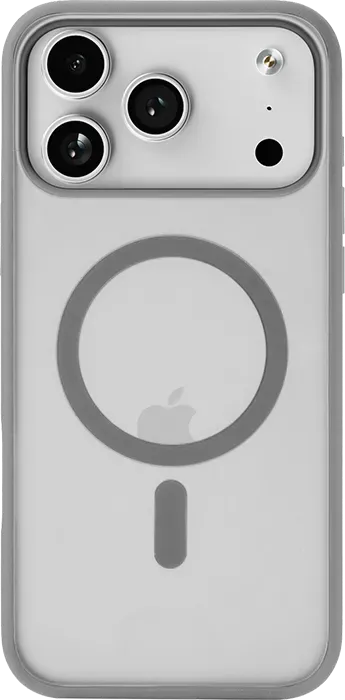 Чехол защитный uBear Cloud Mag Case для iPhone 17 Pro Max, MagSafe, серый
