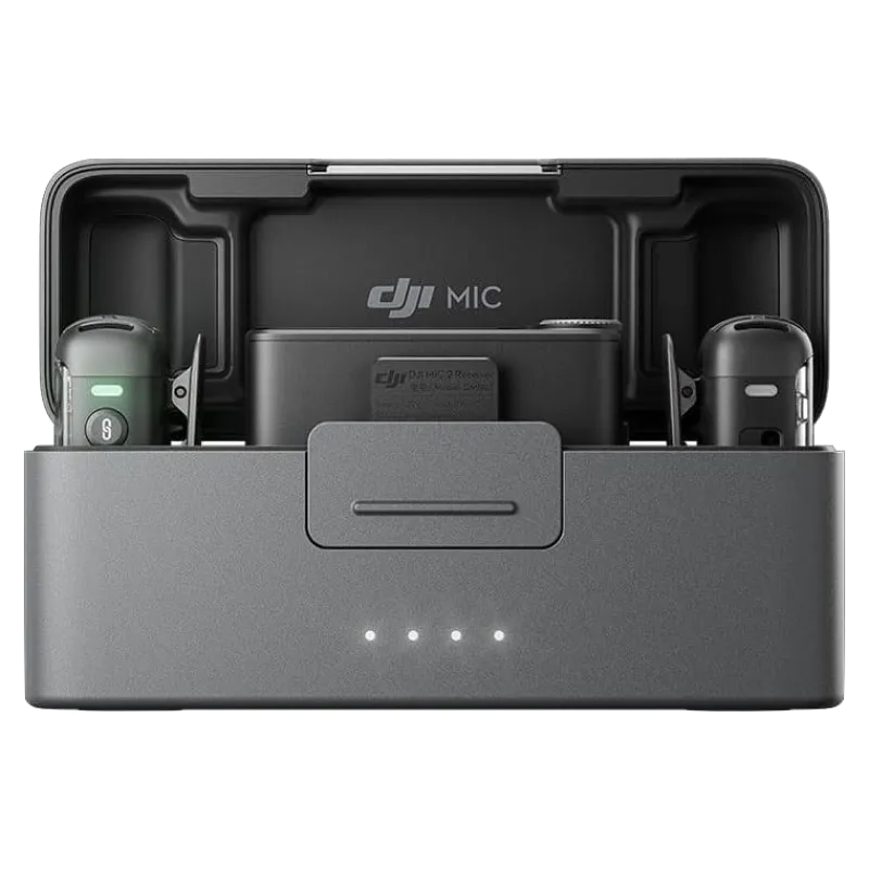 Беспроводной микрофон DJI Mic 2 (2 передатчика + 1 приемник + чехол-аккумулятор)
