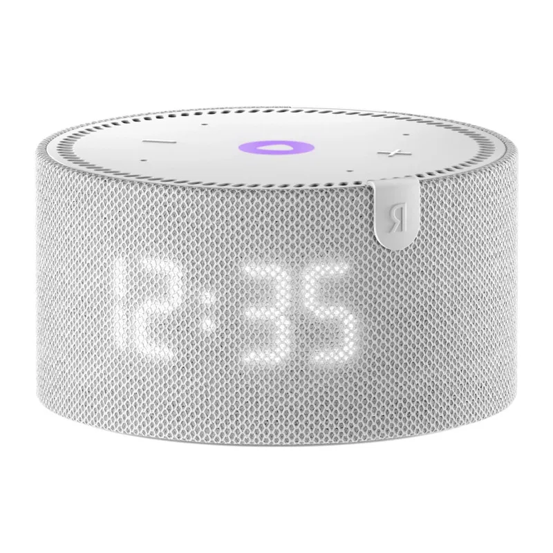 Умная колонка Яндекс Станция Мини с часами, серый опал