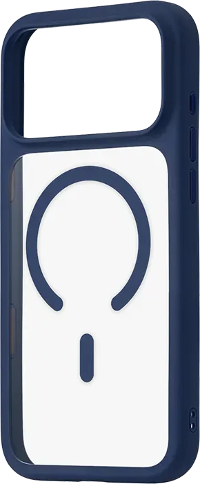 Чехол защитный uBear Shade Case для iPhone 17 Pro Max, MagSafe, синий