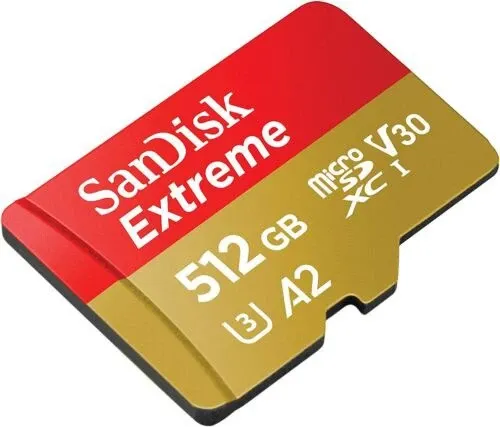 Карта памяти MicroSD 512Gb SanDisk Extreme