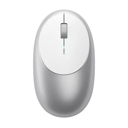 Беспроводная компьютерная мышь Satechi M1 Bluetooth Wireless Mouse, серебристый
