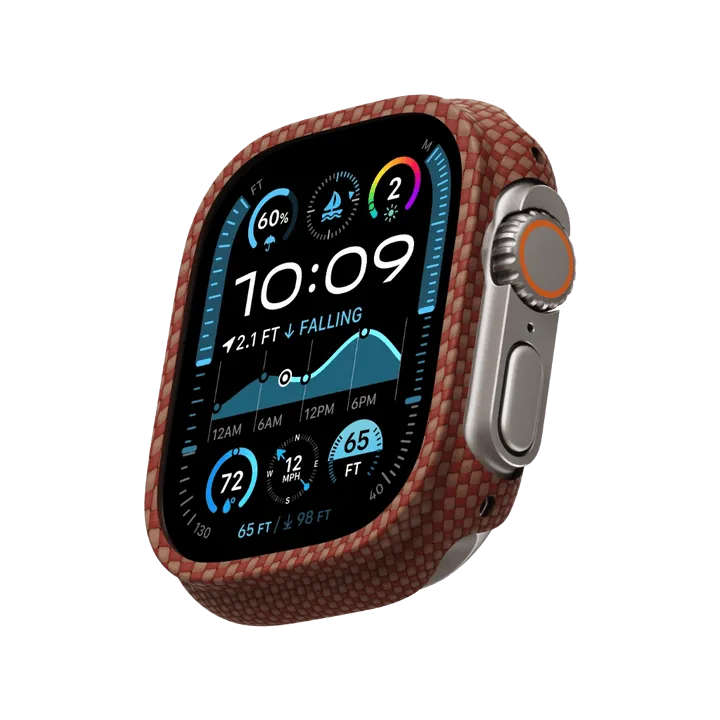 Чехол PITAKA Air Case для Apple Watch Ultra 49мм, «закат» (Sunset)