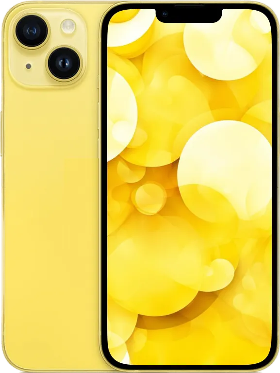 Apple iPhone 14, 256 ГБ, жёлтый