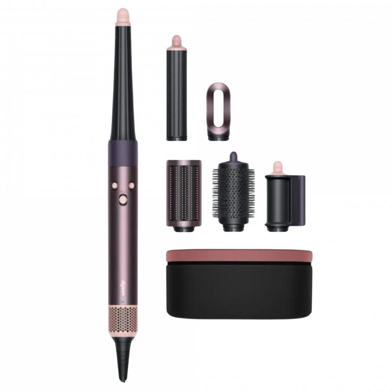 Мультистайлер Dyson Airwrap i.d. HS08 Straight+Wavy для прямых волос (Jasper plum) (Сливовый)