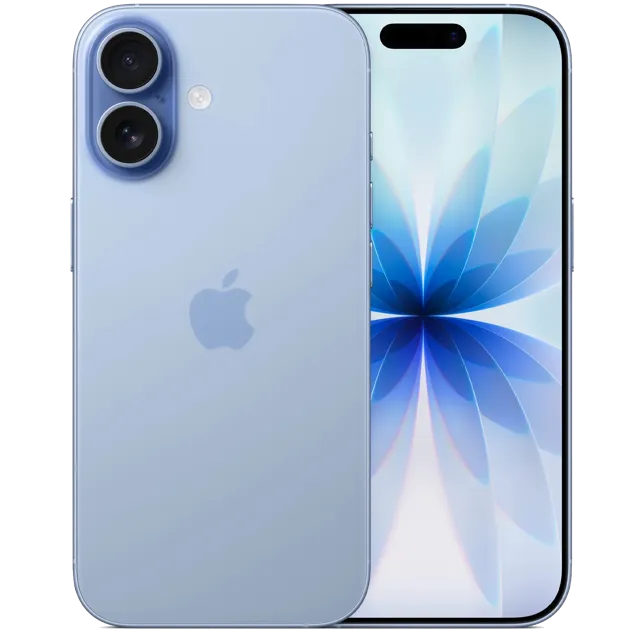 Apple iPhone 17, 256 ГБ, «голубой туман» (eSIM)