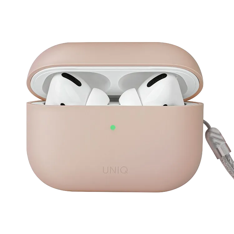 Чехол Uniq для Airpods Pro 2 LINO Liquid silicone Pink