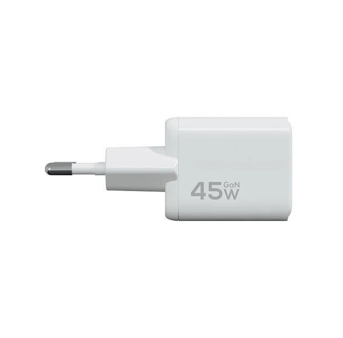 Сетевое зарядное устройство Magssory Nano 45W GaN, с функцией быстрой зарядки, белый