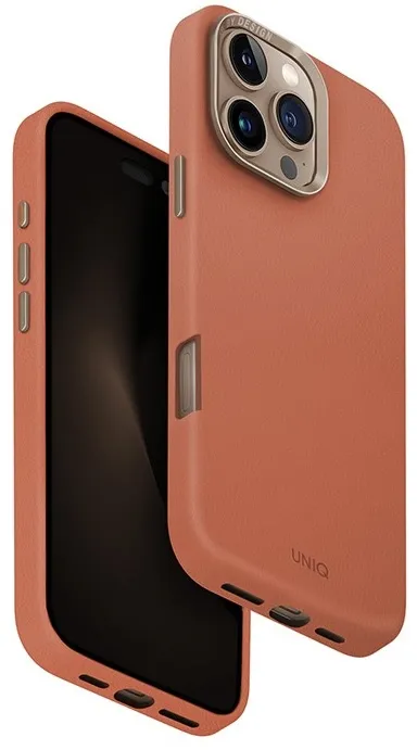 Чехол Uniq для iPhone 16 Pro Lyden, терракотовый (MagSafe)