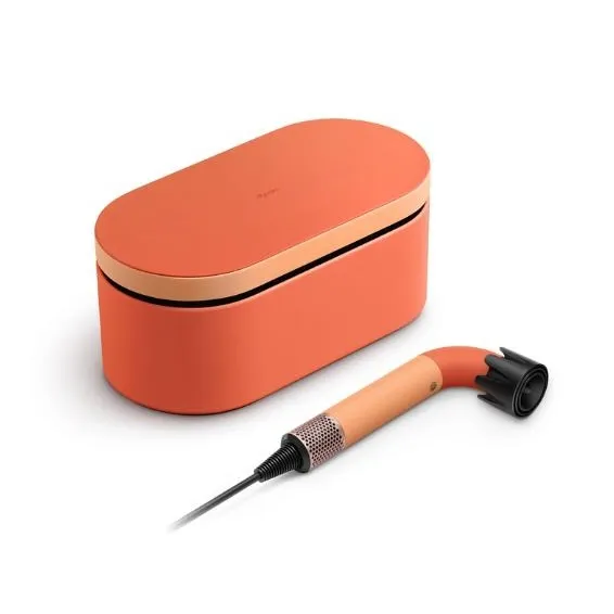 Фен Dyson Supersonic R HD17 для прямых волос (Straight+Wavy) Абрикосовый/Топаз (Ceramic Apricot/Topaz) с кейсом