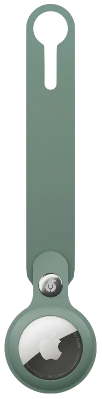 Чехол защитный uBear Touch Case для AirTag силиконовый, зеленый