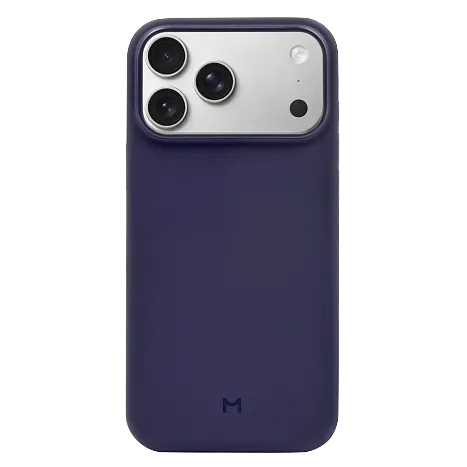 Чехол Magssory для iPhone 17 Pro, силикон, с магнитами, совместимый с MagSafe, фиолетовый