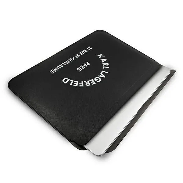 Конверт KARL LAGERFELD для ноутбуков 13–14" Saffiano Sleeve RSG, чёрный