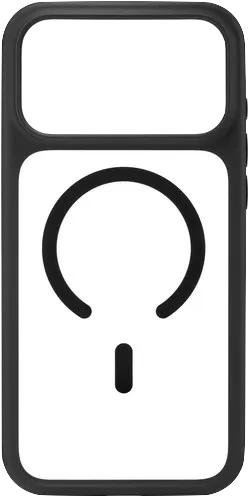 Чехол uBear Shade Case для iPhone 18 Pro, MagSafe совместимый, усиленный, силк-тач, чёрный