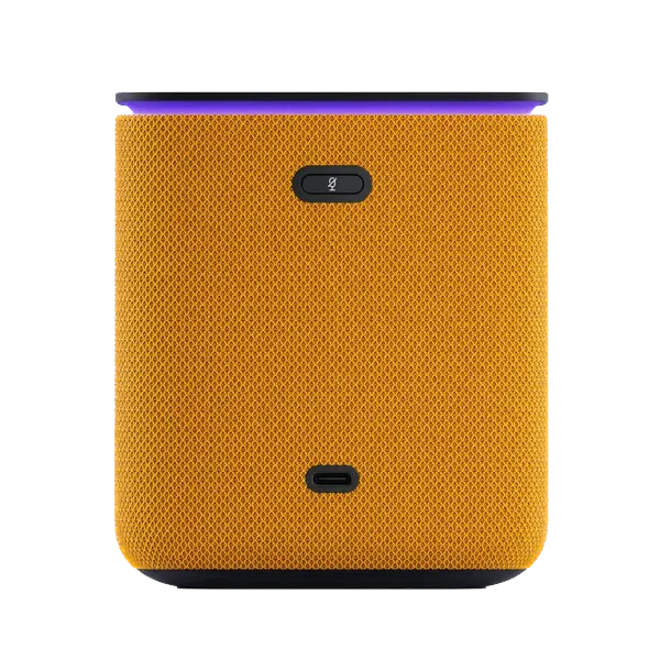 Умная колонка Яндекс Станция Миди, оранжевый