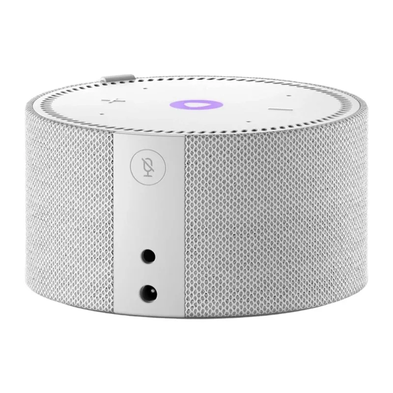 Умная колонка Яндекс Станция Мини с часами, серый опал