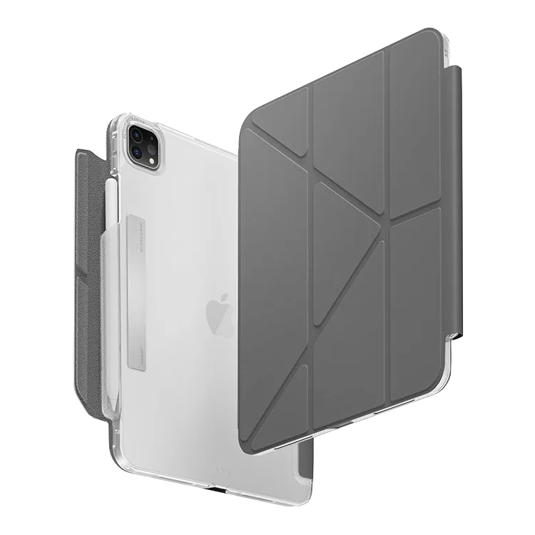 Чехол Uniq для iPad Pro 13 (2024) Camden Click Rhino Grey, серый