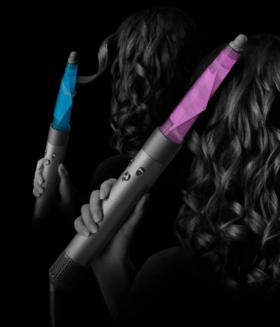 Мультистайлер Dyson Airwrap i.d. HS08 Straight+Wavy для прямых волос (Ceramic Patina/Topaz) (Керамическая Патина/Топаз)