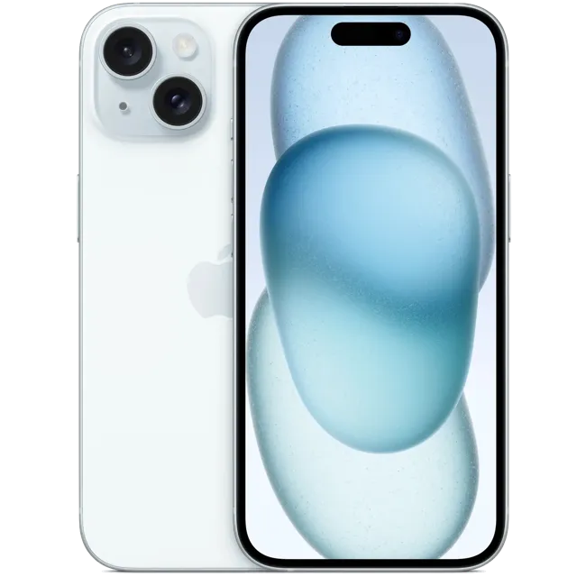 Apple iPhone 15, 128 ГБ, голубой