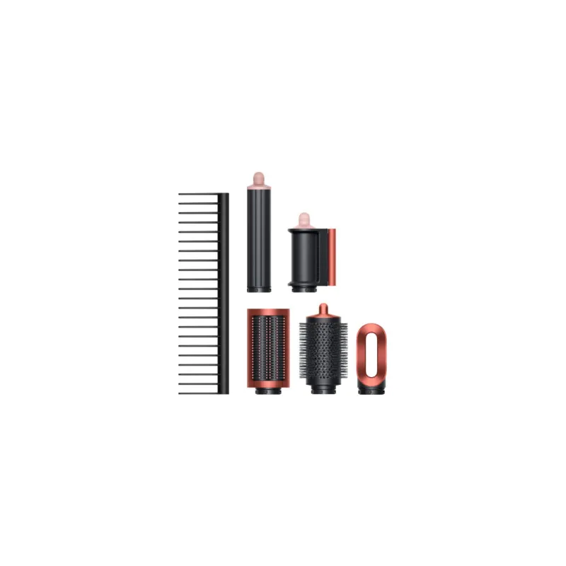 Мультистайлер Dyson Airwrap i.d. HS08 Straight+Wavy для прямых волос (Strawberry Bronze/Blush Pink) (Клубничная бронза/розовый)