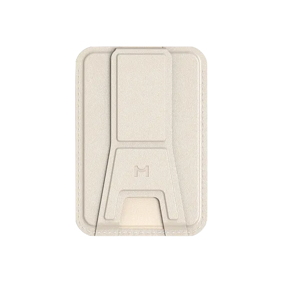 Кошелек-кардхолдер Magssory Duo c подставкой и магнитами, совместимый с MagSafe, слоновая кость