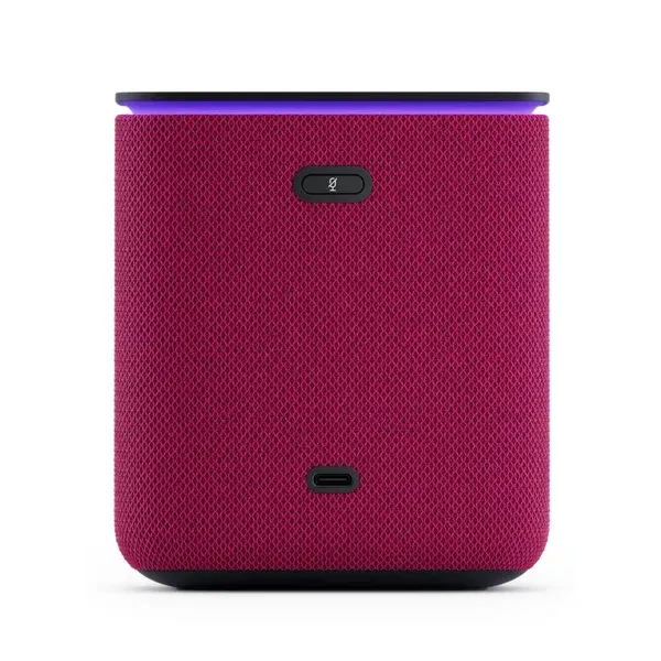 Умная колонка Яндекс Станция Миди, малиновый