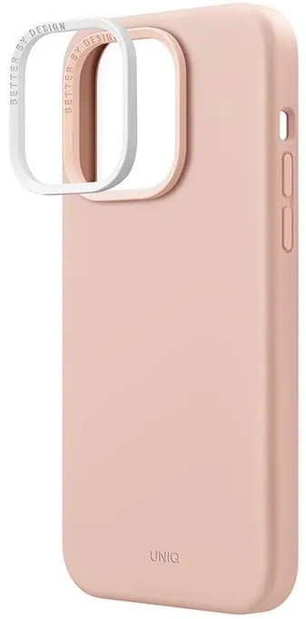 Чехол Uniq для iPhone 14 LINO, Розовый