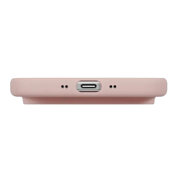 Чехол Uniq для iPhone Air LINO Charcoal Grey (MagSafe), «угольный серый»