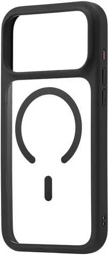 Чехол uBear Shade Case для iPhone 18 Pro, MagSafe совместимый, усиленный, силк-тач, чёрный
