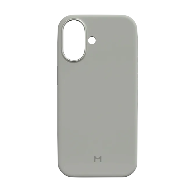 Чехол Magssory для iPhone 17, силикон, с магнитами, совместимый с MagSafe, «слоновая кость»