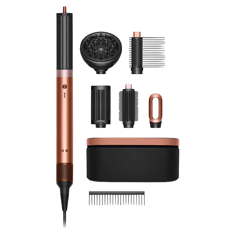 Стайлер Dyson Airwrap Coanda 2x HS09 Curly+Coily (Amber silk) (Янтарный/Шелковый)