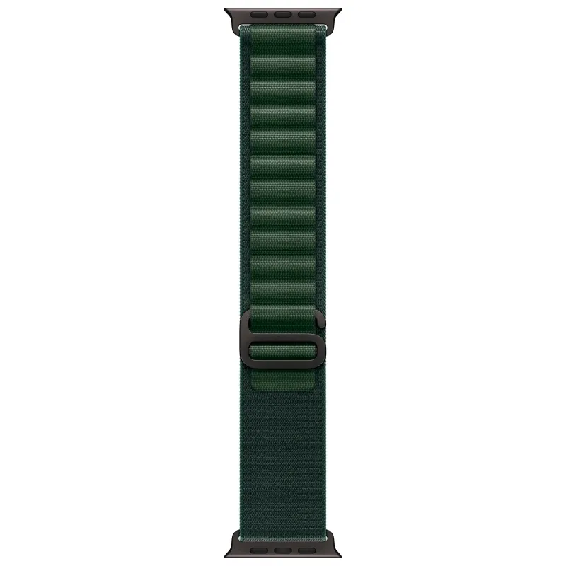 Apple Watch Ultra 2 GPS + Cellular, 49 мм, корпус из черного титана, ремешок Alpine темно-зеленого цвета
