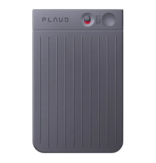 Умный диктофон с функцией голосового распознавания Plaud Note, черный