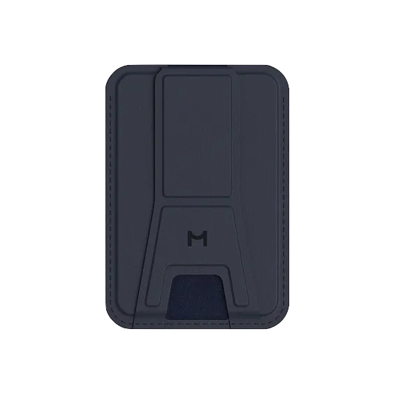 Кошелек-кардхолдер Magssory Duo c подставкой и магнитами, совместимый с MagSafe, синий