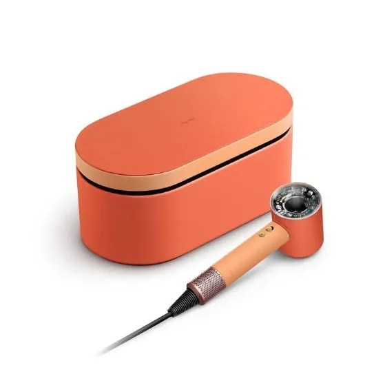 Фен Dyson Supersonic Nural HD16 для прямых волос (Straight+Wavy) Абрикосовый/Топаз (Ceramic Apricot/Topaz) с кейсом