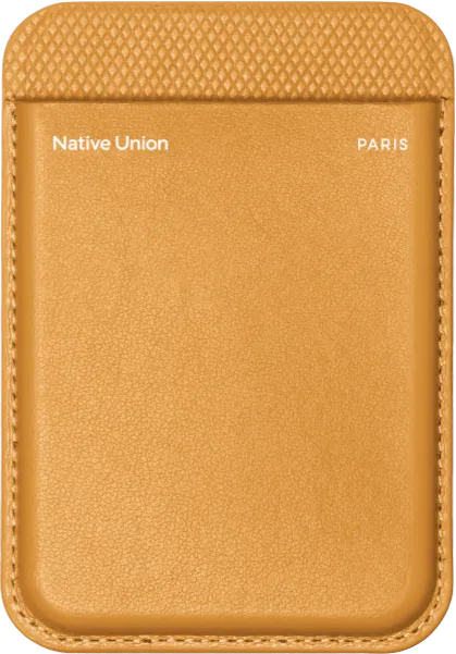 (RE)CLASSIC CARD WALLET KRAFT, чехол для пластиковых карт Native Union, цвет: крафт