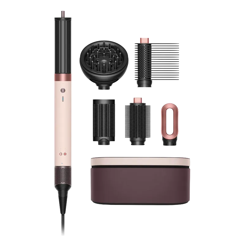 Стайлер Dyson Airwrap Coanda 2x HS09 Curly+Coily (Ceramic Pink) (Керамический розовый / Золото)